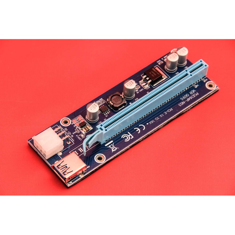 RISER PCI-E 6 pin power